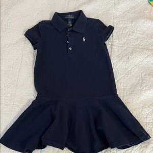 Polo by Ralph Lauren Dark Blue Kids Polo Dress
